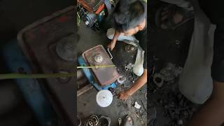 how to start a old China Z170F Yeah cool diesel enginerepair mechanical viralvideo [upl. by Ayotaj3]