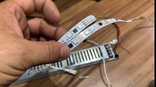 Como instalar fita LED RGB em marcenaria [upl. by Nnaeirelav475]