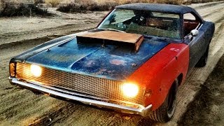 Dirt Cheap Rat Rod 1968 Charger Buildup and Thrash  Roadkill Ep 23 [upl. by Aerdua]