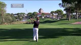 Le 2e Tour de Dubuisson en Vidéo Open de Turquie 2013 [upl. by Adimra584]