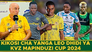 Kikosi Cha Yanga Kinachoanza Leo Dhidi Ya KVZ Kombe La Mapinduzi 2024 [upl. by Oad]