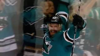 San Jose Sharks 2016 Goal Finnish Style Joonas Donskoi finland language announcer goes nuts funny [upl. by Eillehs]