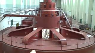 Grand Coulee Dam tour  right powerhouse overview [upl. by Keating712]