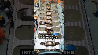 The LARGEST Marine Engine 🤯 shorts machines [upl. by Chester800]