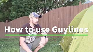 How to use the Big Agnes Guyline Tensioner [upl. by Meda]