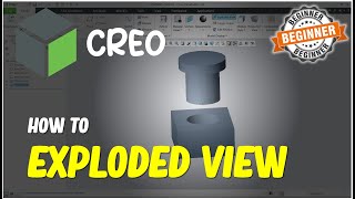 Creo How To Exploded View [upl. by Ri507]