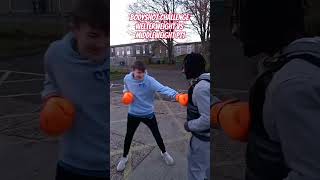 bodyshot challenge light welterweight vs middleweight shorts boxing [upl. by Nosrak]