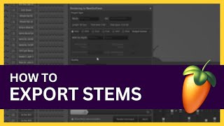 How to Export Stems in FL Studio 21 [upl. by Oirasor]