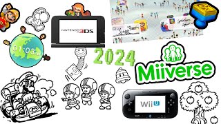 WiiU and 3DS Miiverse in 2024 [upl. by Rotciv]