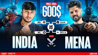 INDIA BD vs MENA QUARTER FINAL DAY  3 🔥🏆 DO OR DIE 🥵 NG GWK NL BM nonstopgaming free fire live [upl. by Feldman2]