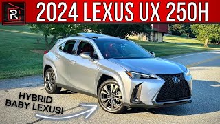 The 2024 Lexus UX 250h FSport AWD Is Hybrid Only EntryLevel Luxury SUV [upl. by Esor]