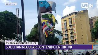 TSJ evaluará contenidos peligrosos en Tik Tok [upl. by Refotsirk]