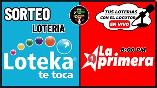 Sorteo LOTEKA TE TOCA LA PRIMERA En VIVO de hoy sabado 23 de noviembre del 2024 loteka envivo [upl. by Ryle]