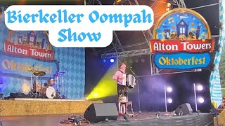 Bierkeller Oompah Show Oktoberfest 2024 at Alton Towers Resort [upl. by Aicul]