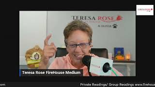 Teresa Rose Firehouse MediumReading with Stevie [upl. by Quintie]