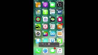 ios 10 organizzare icone schermate home [upl. by Tnafni]