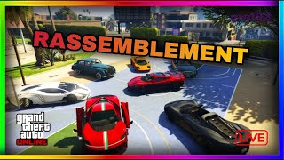 LIVE RASSEMBLEMENT GTA 5 PS4FR [upl. by Yehsa922]