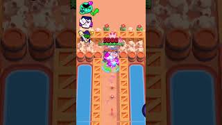 Who can escape Mandy Super 😎🫣 brawlstars shorts [upl. by Nitfa]