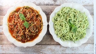 2 RAWVEGAN ITALIAN PASTAS [upl. by Kal436]