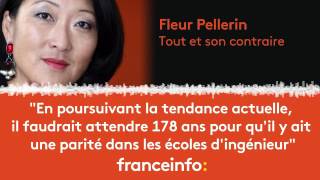 Fleur Pellerin quotIl faudrait attendre 178 ans pour une parité dans les écoles dingénieurquot [upl. by Gamaliel]