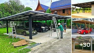 30 Carport Design Ideas Stylish Spaces For Your Automobile [upl. by Cigam]