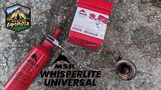 Estufa MSR WhisperLite Universal Stove [upl. by Phira]