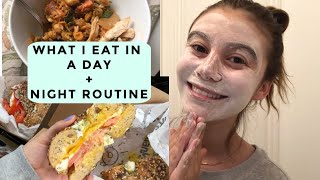 What I Eat In a Day  Night Routine  Genevieve Hannelius [upl. by Wynne]