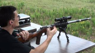 Custom Mosin Nagant Heavy Barrel Sniper Rifle [upl. by Alidus194]