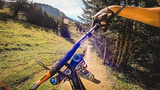 DOWNHILL MTB at Bikepark Bike Kingdom Lenzerheide [upl. by Geralda]