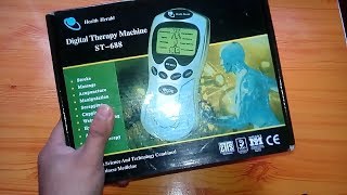 Unboxing Digital Theraphy Machine ST688 [upl. by Novahc782]