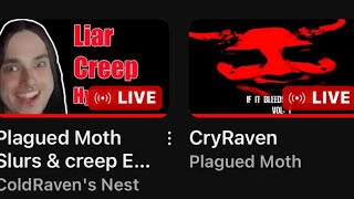 The Cold Moth War Cold Raven VS Plagued Moth Live Stream War [upl. by Neeloj]