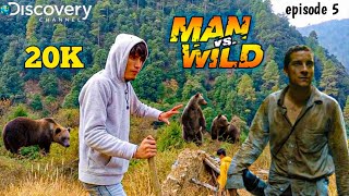 man vs wild Hindi new episode 2024  Bear Grylls  man vs wild in Hindi  discovery channel 30k [upl. by Acisey]