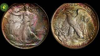 1944 50C MS67 PCGS CAC [upl. by Marra228]