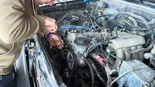 1997 Toyota Tacoma 3RZ Engine Removal Part 2 of 8 [upl. by Sylvester]