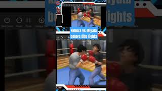 Kimura Vs Miyata before title fights  Victorious boxers 2 boxing hajimenoippo ippo mashiba [upl. by Tien]