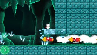 Syobon Action 2HD Level 5 Walkthrough speedrun  Cat Mario 2 [upl. by Nara]