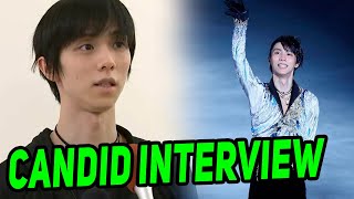 Touching Interview With Yuzuru Hanyu That Makes You Cry Yuzuru Explained Why He Often Feels Sad [upl. by Lyrej689]