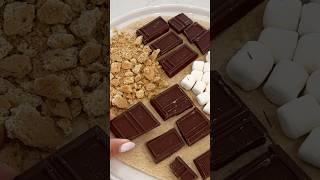 follow my ig rashellalicia  SATISFYING DATE NIGHT DESSERT satisfying asmr smores wrap [upl. by Goodden223]