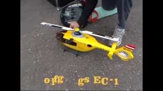 Wolfgangs RC EC135 TREX 450 [upl. by Acirne]