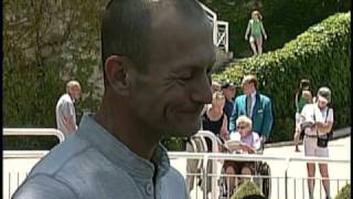 Calvin Borel at Arlington Park [upl. by Eisle]