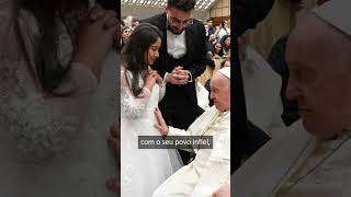 Matrimônio requer fidelidade e doação recíproca papafrancisco evangelhodehoje casamento amor [upl. by Danczyk]