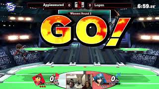 Smash  TNLG 13  WQF  Applesauced Mii Brawler vs Logan Byleth  SSBU [upl. by Bigot]