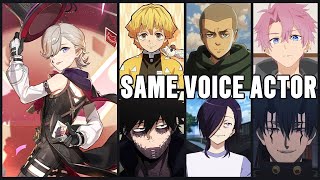 Genshin Impact LYNEY Voice Actors in Anime Roles Shimono Hiro ZenitsuConnieDabiNacth [upl. by Yerffej]