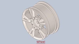 Wheel Video Tutorial SolidWorks [upl. by Llemmart]