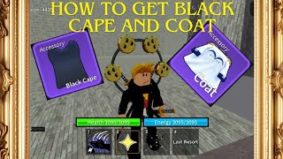 How to get black cape and coat in blox fruits  Gaming zone [upl. by Ludly]