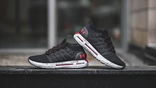 Review amp OnFeet Under Armour HOVR Phantom quotBlack  Redquot [upl. by Zingale]