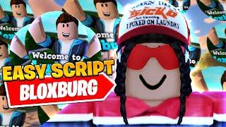 NEW Best Bloxburg Auto Build Script Auto Farm [upl. by Ixel]