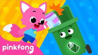 Fun Recycling Game  Climate Change  Save Earth  Recycling for Kids  Pinkfong Educational Songs [upl. by Iveel]