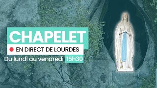 Prière du Chapelet à Lourdes  10 octobre 2024 [upl. by Craven]