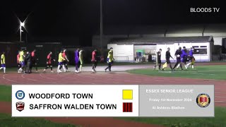 Woodford Town v Saffron Walden Town Season 202425 [upl. by Aredna]